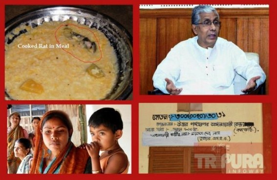TIWN News effect at Dharmanagar : CPI-M leaders warn Journalists & Guardians to hush-up â€˜Rat cooked Mid-Day-Meal issueâ€™ : BJP visits Angawadi centre, asked for suspension of school authority, State observer Sunil Deodhar talks to TIWN